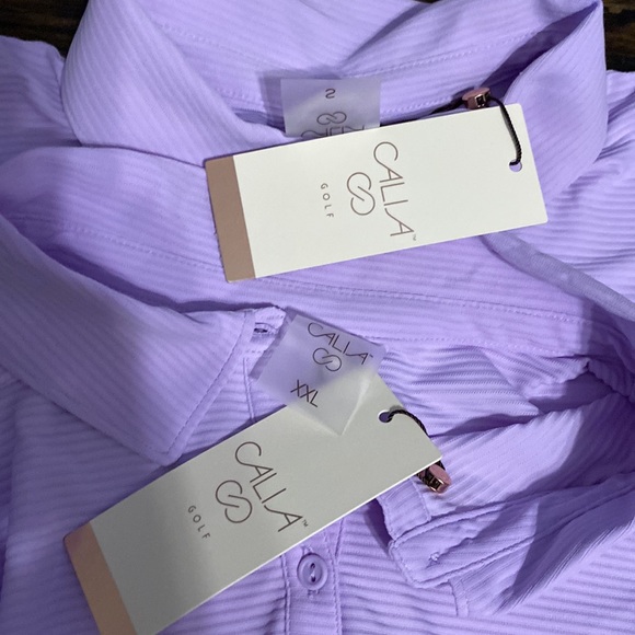 NWT Calia WRINKLEASE Polo - Picture 6 of 6